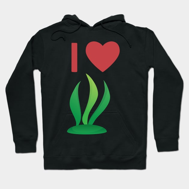 I love algae | Alga tang kelp botany Hoodie by skaterly